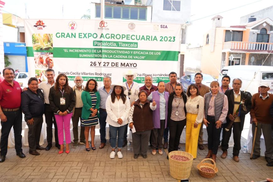 Arranca diputada Brenda Cecilia Villantes gran Expo Agropecuaria Papalotla 2023